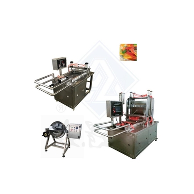 Advanced Stainless Steel 3kw Pear Apple Pectin Gelatin Gummy Candy Making Machine
