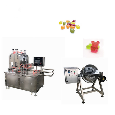 220V Gummy Bear Machine Candy Making Machine Gummy Depositor Machine 1900*900*1620mm