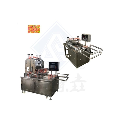 Depositing Function Industrial Bean Candy Making Machine with Jelly Candy Filling