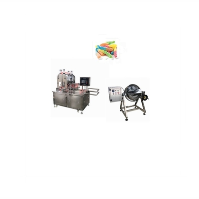 Sugar-Based Sour Bears Hearts Soft Candy Maker for Customizable Gummy Candy Production