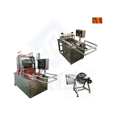 220V 3kw Commercial Pineapple Soft Candy Maker Gummy Candy Making Machine with Design