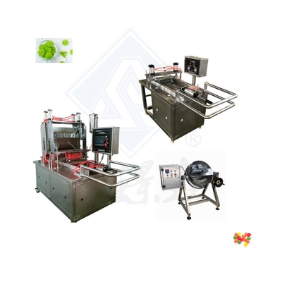 220V 3kw Commercial Pineapple Soft Candy Maker Gummy Candy Making Machine with Design