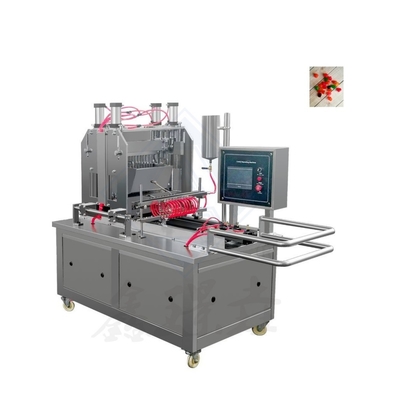 500kgs Assorted Pineapple Cherry Soft Candy Maker Gummy Candy Machines 1900*900*1620mm