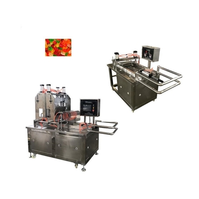500kgs Capacity Rings Bear Pizza Gummy Candy Making Machine for Sugar-based Confectionery