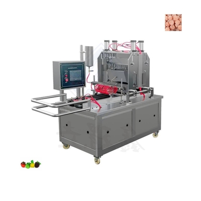 Semi Automatic Blueberry Soft Jelly Candy Gummy Candy Making Machine with Consumption
