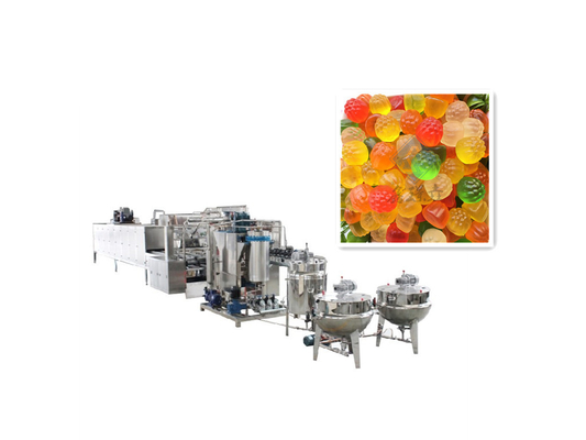 Multifunctional Gummy Mint Candy Making Automatic Machine with Pectin Raw Material