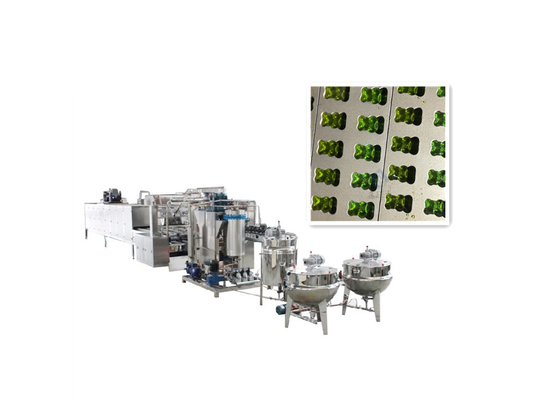 Multifunctional Gummy Mint Candy Making Automatic Machine with Pectin Raw Material