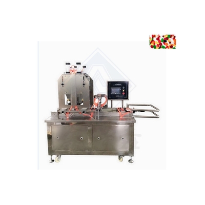 Stainless Steel 1900*900*1620mm Assorted Gummies Depositing Machine for Gummy Candy Making