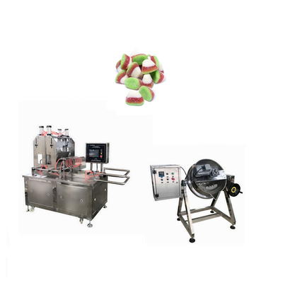 20-50kg/h Assorted Soft Candy Depositing Machine for Industrial Jelly Candy Production