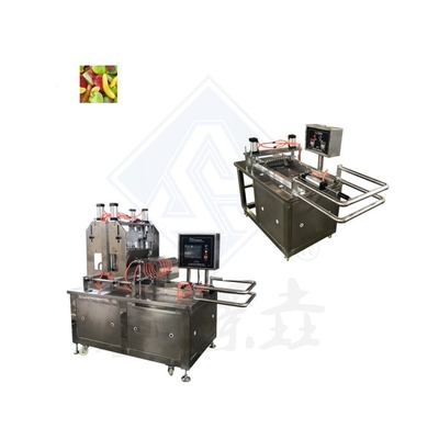 20-50kg/h Assorted Soft Candy Depositing Machine for Industrial Jelly Candy Production