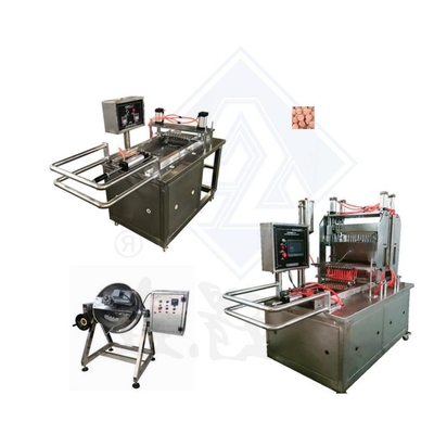 50kgs/h Gummy Candy Depositing Machine Made of Stainless Steel for Retail Market
