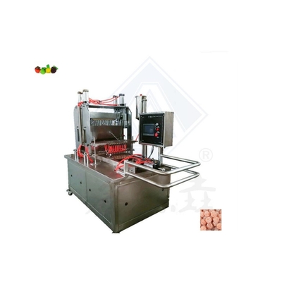Semi Automatic Soft Jelly Gummy Candy Making Machine 50 kgs/h in 1900*900*1620mm Size
