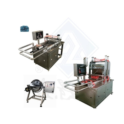 Sugar-based Industrial Gelatine Soft Jelly Gummy Candy Making Machine for Production