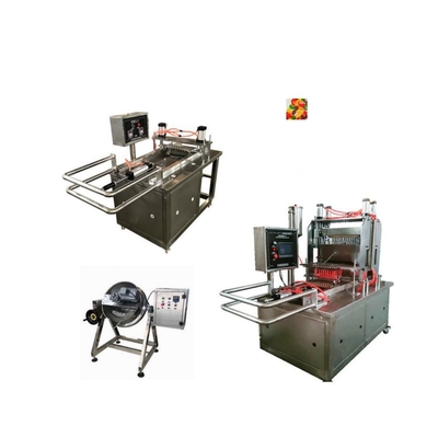 High Productivity 50 kg/h Pectin Bear Gummy Machine Depositer Jelly Gummy Candy Making Machine 3kw