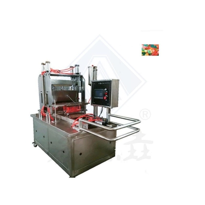 20-50kg/h Multifunctional Assorted Fruit Bean Gummies Depositer Jelly Gummy Candy Making Machine