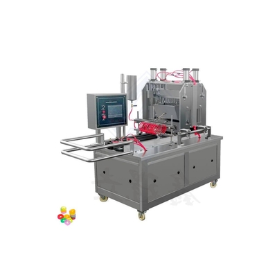 Double Colors Gummies Depositer Jelly Gummy Candy Making Machine Multifunctional Machinery