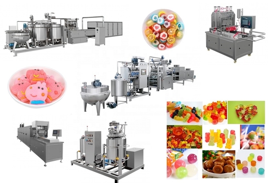 Customizable Small Multi Flavor Hard/Soft Jelly Candy Machine for Toffees and More