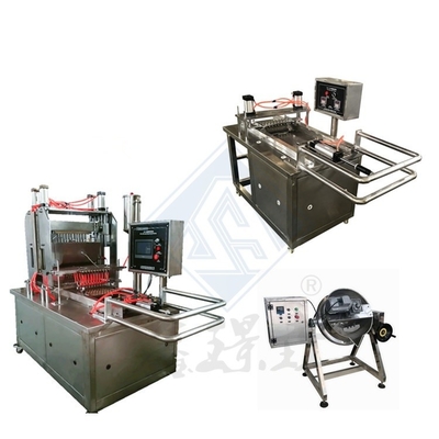 1.5KW/220V Gummy Making Machine for Fully Automatic Hard Sugar Candy Production