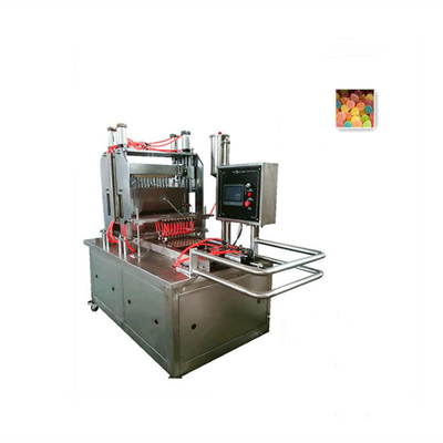 220V Assorted Gummies Depositing Soft Bean Bears Gummy Candy Depositing Machine 20-50kg/h