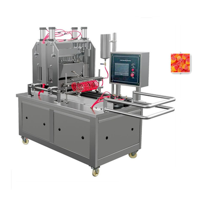 220V Assorted Gummies Depositing Soft Bean Bears Gummy Candy Depositing Machine 20-50kg/h