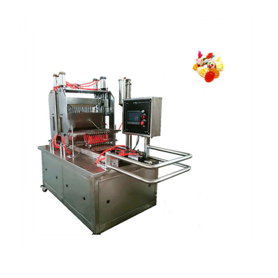 220V Assorted Gummies Depositing Soft Bean Bears Gummy Candy Depositing Machine 20-50kg/h