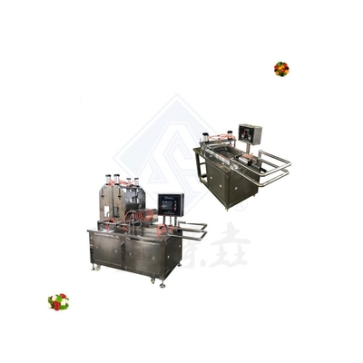 Multifunctional Blueberry Gummies Line Bears Gummy Candy Depositing Machine for Retail