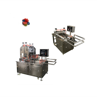 Raw Material Pectin Soft Jelly Gummy Candy Depositing Machine for Line Bears Beans